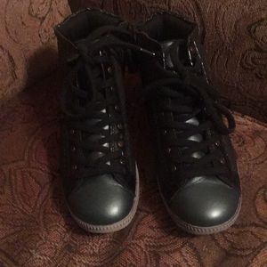 Samsula leather sneakers